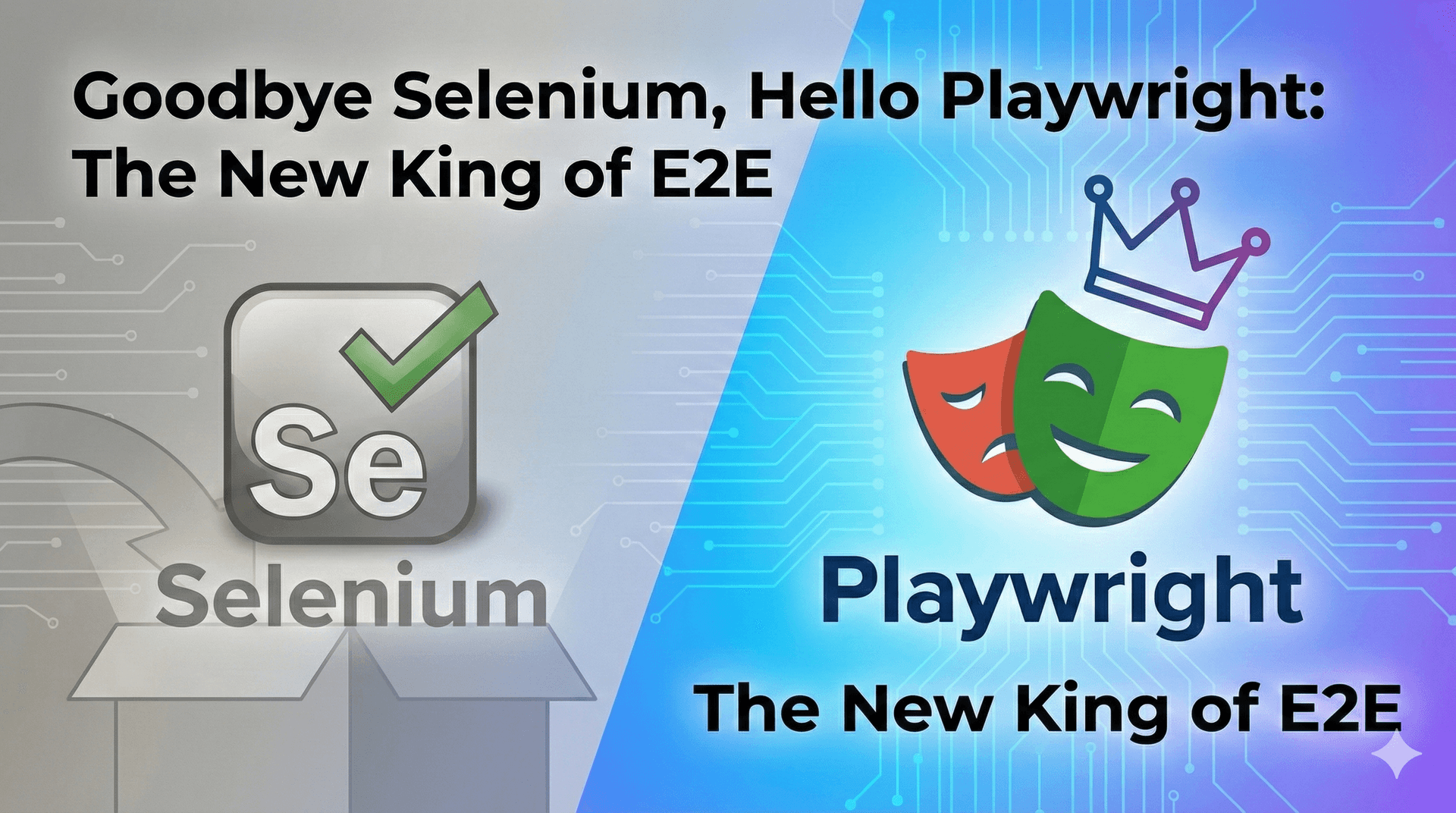 Goodbye Selenium, Hello Playwright: The New King of E2E